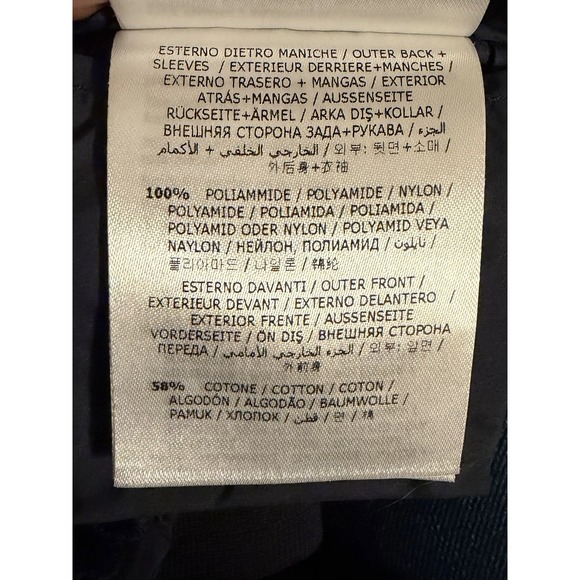 Moncler Dedonette Bomber Women's Jacket Navy Size 0 XS - Picture 10 of 11